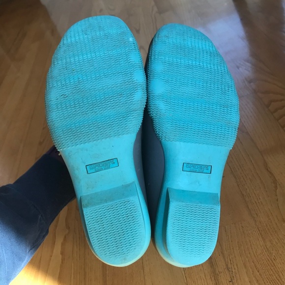 Sperry Top-Sider Boots Gray Waterproof Rubber Saltwater Short Rain womens size 6 - Picture 6 of 12